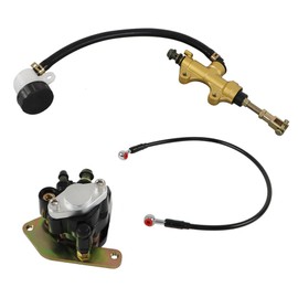 WFLNHB Rear Brake Caliper Hose and Master Cylinder Replacement for Yamaha Blaster 200 YFS200 2003-2006 Replacement for 5VM-2583V-00-00