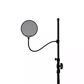 On-stage ASVSM5-B Metal Pop Blocker, pop filter with mount