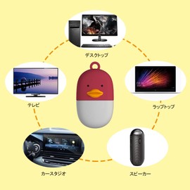 Reiwa USB Memory, Cute, USB 2.0, Colorful, Funny, Animal Shape, Shockproof, Heat Resistant, Waterproof, Dustproof (64GB, Chicken)