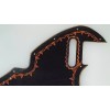 Tool Awl Leather Leather pickguard Fender thinline hand tooled and