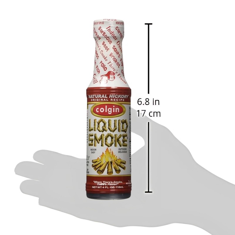 Colgin Authentic Hickory Liquid Smoke (4 oz) for Home Cooks