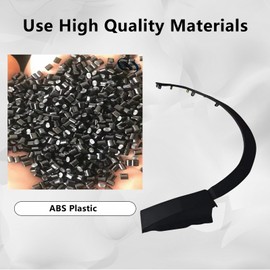 Fancemot Front Left Driver Side Fender Wheel Arch Molding Trim Compatible with Honda CRV CR-V 2017-2022, OE# 74165-TLA-A02, 74165TLAA02 (LH-Left Driver Side)