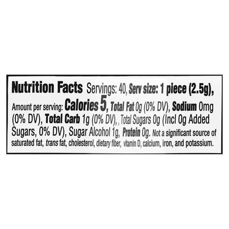 Trident Vibes SOUR PATCH KIDS Redberry Sugar-Free Chewing Gum, 40