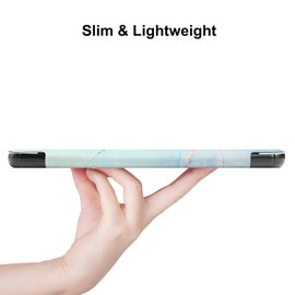 HGWALP Hülle für 7" Kindle Paperwhite (12th Generation, 2024)&Kindle Colorsoft Signature Edition (1st Gen,2024), Slim Lightweight Shell Schutzhülle mit Auto Sleep/Wake für Kindle Paperwhite 7 Zoll-MBL