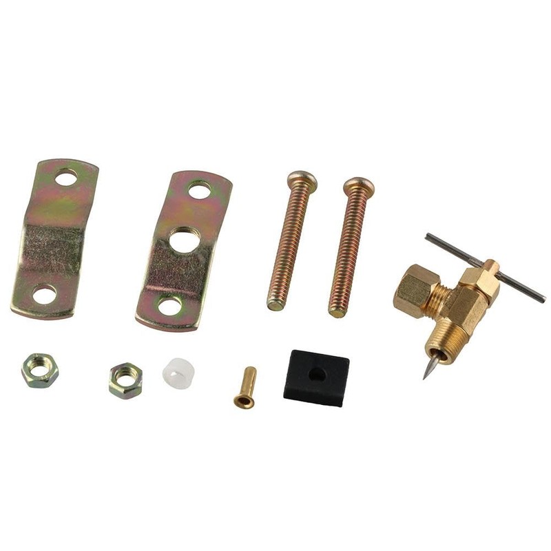 Fudeshe Brass Needle Valve,Saddle Valve,Brass Self Piercing Saddle Valve Copper