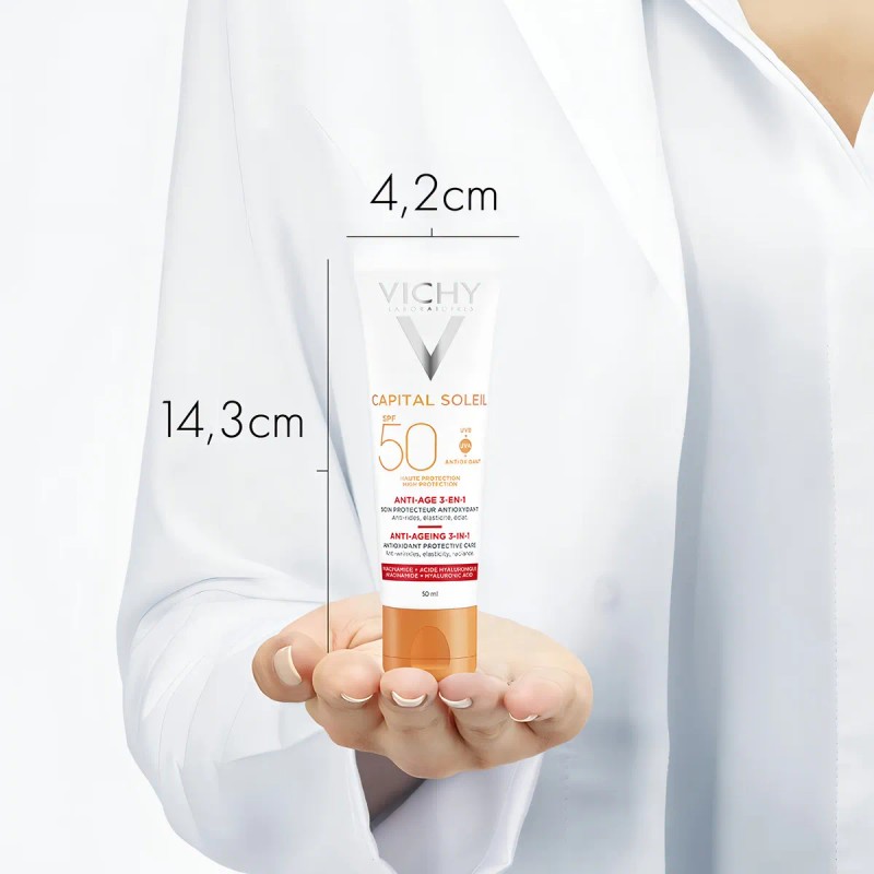 Protector Solar Vichy Capital Soleil Anti Edad Fps 50ml