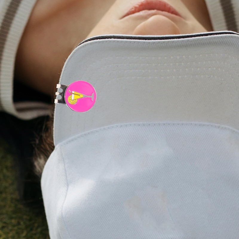 Sosoport Portable Golf Hat Clip Marker Stylish Golf Accessories for