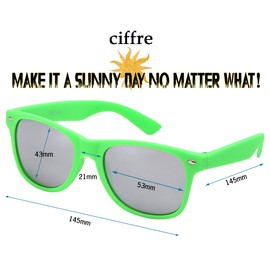 Ciffre Nerd Retro Look Sunglasses, Pilot’s Glasses, Vintage Look - Approx. 80 Different Models, Many Colours, Vari 2 -