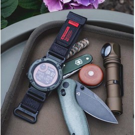 22mm Quick Fit Watch Strap for Garmin Instinct 3 Solar 45 mm/Instinct E 45 mm/Fēnix E 47 mm/Fenix 7 Solar/Fenix 6 etc. Garmin Nylon Sports Replacement Band