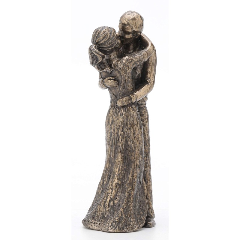 JFSM INC. Soulmates Lovers Kissing True Love Sculpture - Perfect