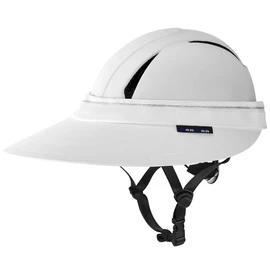 Tontron Horsriding Helmet Visor |Helmet Sunshade with Removable Neck Flap (White)
