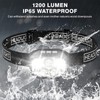 Head Lamp Rechargeable High Brightness Fishing Ultra Long Life Flashlight
