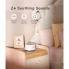 White Noise Machine-Dreamegg Sound Machine for Sleeping&Relaxing,24 Soothing Sounds, 3