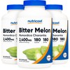 Nutricost Bitter Melon 600mg, 180 Capsules (3 Bottles)