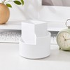 Rotating Pen Holder for Desk Organization - 3-Compartment Storage for
