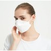 KF94 Face Mask, 4-Layer Protection, Large Size, White, 30 Pack,