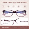 EASY READ 2 Pack Ultra Slim Reading Glasses for Women