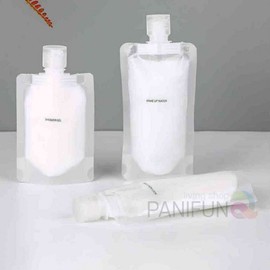 Disposable 50ml Travel Tube Pouch for Lotions and Creams Cosmetic Tube 11ea