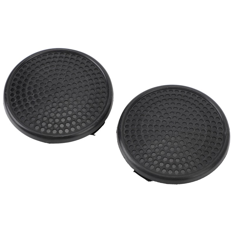 1 Pair Front Bumper Fog Light Hole Covers Left Right