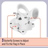 UNCO Aluminum Flag Pole Holder, Heavy Duty Aluminum Mount, Flag