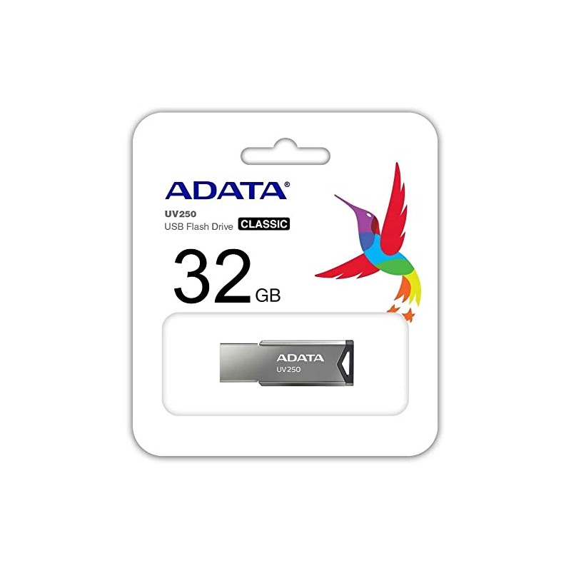 ADATA 32 GB Memoria Flash USB 2.0 Color Plata con