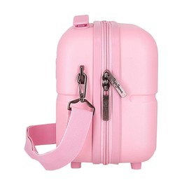 Pepe Jeans Highlight Adjustable Toiletry Bag with Shoulder Bag, Pink, 29 x 21 x 15 cm, Hard ABS Plastic, 9.14 L, 0.63 kg, Pink, Toiletry Bag with Shoulder Strap, pink, Toiletry bag with shoulder strap