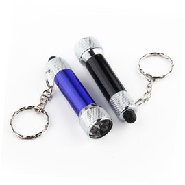 Operitacx 10 Pack Led Keychain Flashlight Mini Torch Light for Keyring Camping Hiking Emergency Mixed Colors