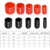 MACHSWON 50pcs Rubber End Caps 5 Sizes (3mm, 5mm, 6mm,