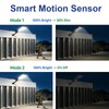 JUMGUN Solar Street Light Outdoor, Motion Sensor Solar Powered Lights,