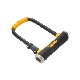 OnGuard Brute STD U-Lock, 4.37" x 7.96", Black/Yellow