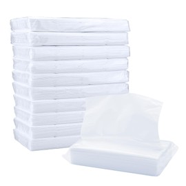 Car Tissue Refill, 3-Ply Disposable Facial Tissues for Car Sun Visor, Paper Napkin Holder, Nice Tissue for Sun Visor Box, Car Travel Tissues, Soft, Smooth and Comfortable (10 Pack)