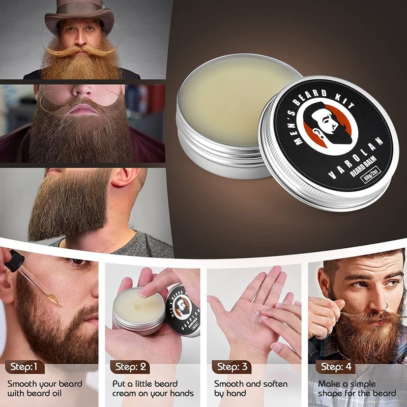 Birthday Gifts for Men, Mens Gifts, Unique Beard Care Kit