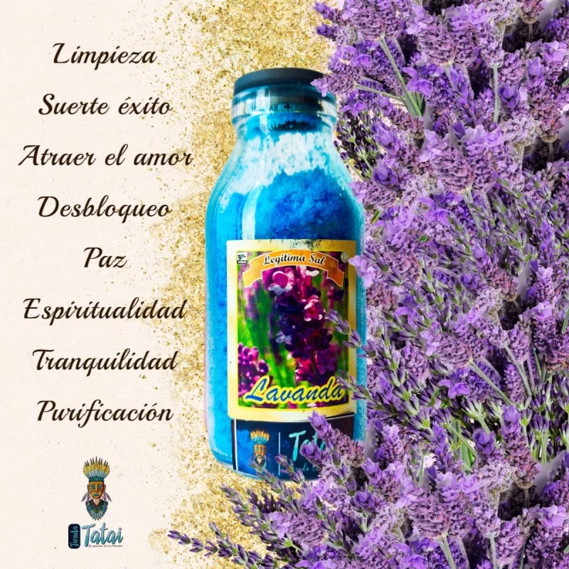 Tatai Tienda Sal De Baño Esotérica Tatai Lavanda 1 Frasco