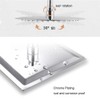 Akitbahome 10-Inch Rainfall Shower Head in Polished Chrome Finish,SUS 304