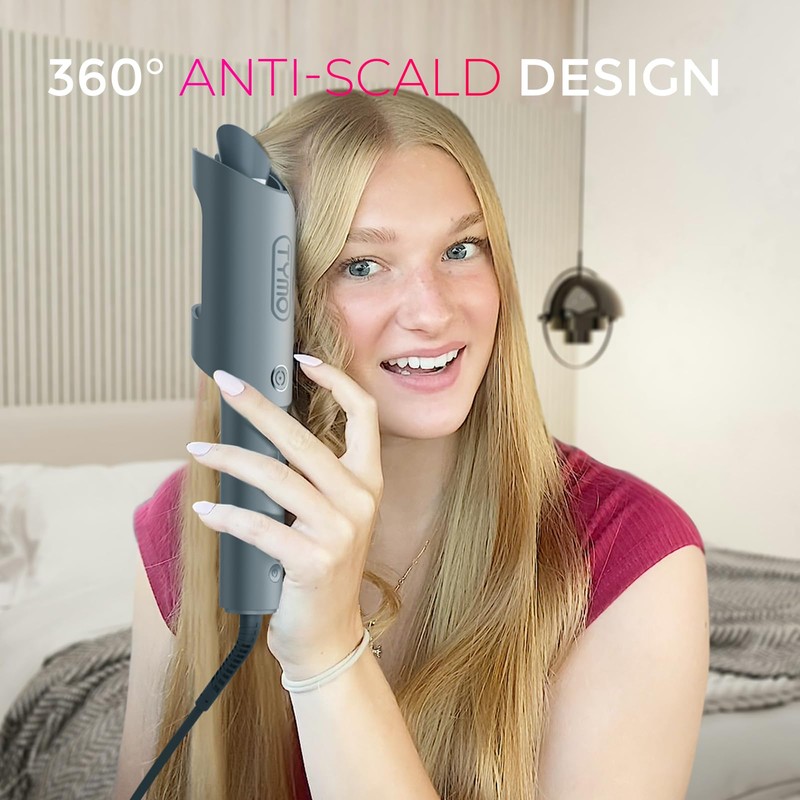 TYMO Automatic Rotating Curling Iron - TYMO CURLPRO Beach Waves