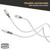 Scosche Ci44WG-SP Strikeline MFI Certified Lightning Charge & Sync Cable