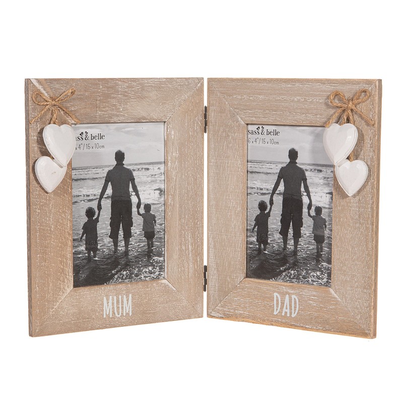 Sass & Belle Mum And Dad Double Frame