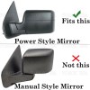 Torox 2006-2008 Lincoln Mark LT FULL Chrome POWER Mirror COVERS