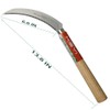 KEYI EYI Grass Sickle,Saw Tooth Sickle, Hand held Sickle Tool,Harvest