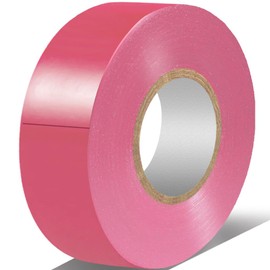 LYLTECH Pink Electrical Tape, 66 feet x 3/4 inch,Waterproof,Strong Adhesive, Vinyl Rubber Adhesive Electrical Tape Use at No More Than 600V & 176℉