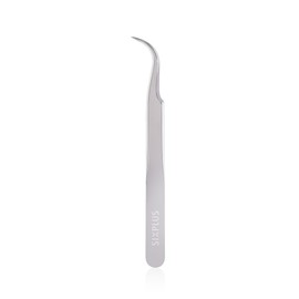 SIXPLUS Tweezers, Curved Type, Material: Stainless Steel (A)