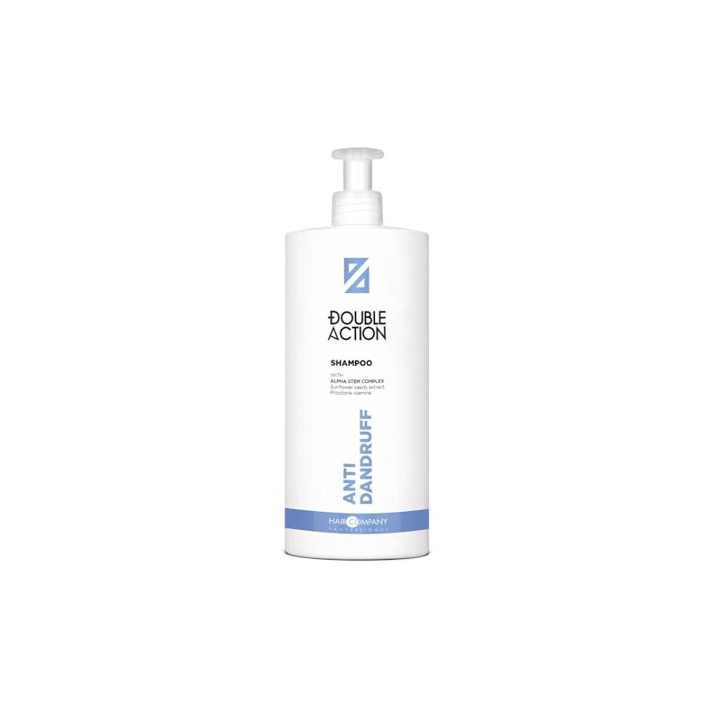 Double Action Shampoo Anti-Dandruff Anti-Dandruff Cleans Hair Dandruff 1000 ml