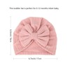 DRESHOW Newborn Baby Hat Soft Stretchy Baby Turban Hat with