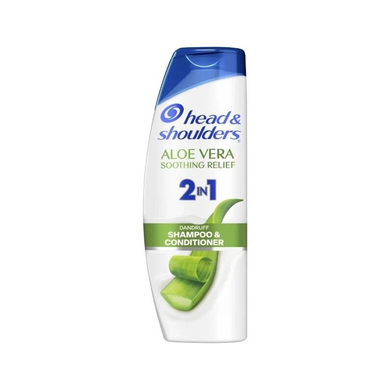Head and Shoulders Dandruff Shampoo, Aloe Vera for Soothing Scalp