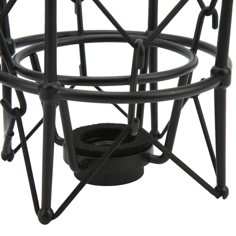 Microphone Shock Mount Clip Mic Anti Vibration Holder for Live