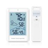 Ankilo Indoor Outdoor Thermometer Wireless Weather Stations, Accurate Digital Hygrometer