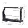 Foto4easy Cage for Sony Alpha A7C Cameras with Quick Release