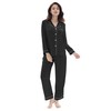 Joyaria Pajama Sets for Women 2 Piece Satin Silk Sleepwear