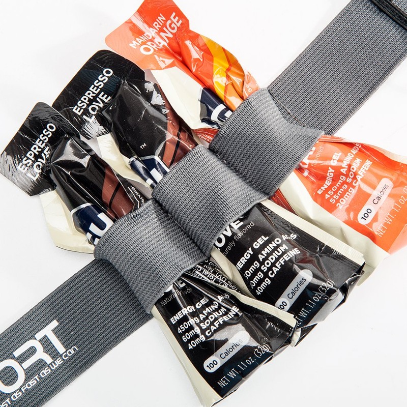 RJ-Sport Triathlon Race Number Belt, Running Strap with Numbers &