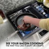 Northwest Enterprises Bacon Press, Round Tempered Glass Bacon Press and